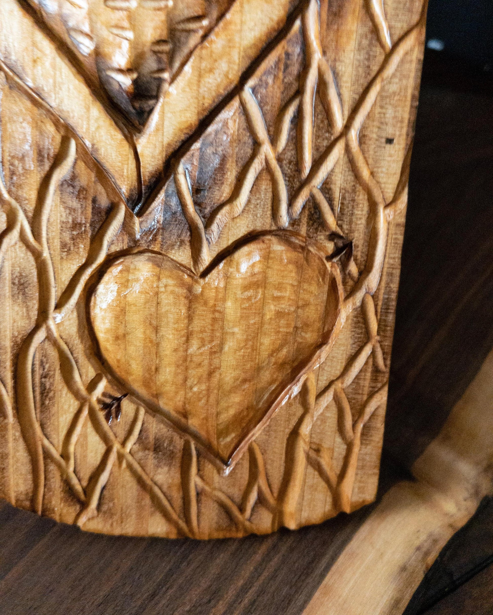 The Owl Guardian #9 | Cedar Birdhouse & Custom Heart