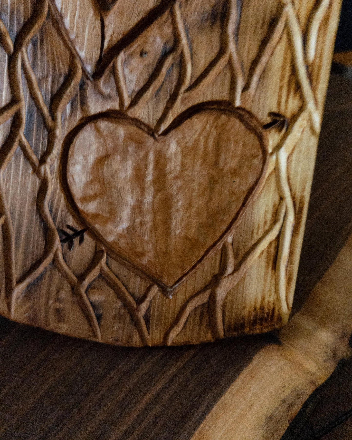 The Owl Guardian #8 | Cedar Birdhouse & Custom Heart